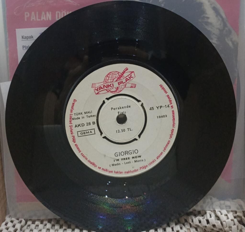 Giorgio – I'm Free Now / Son Of My Father 45'lik