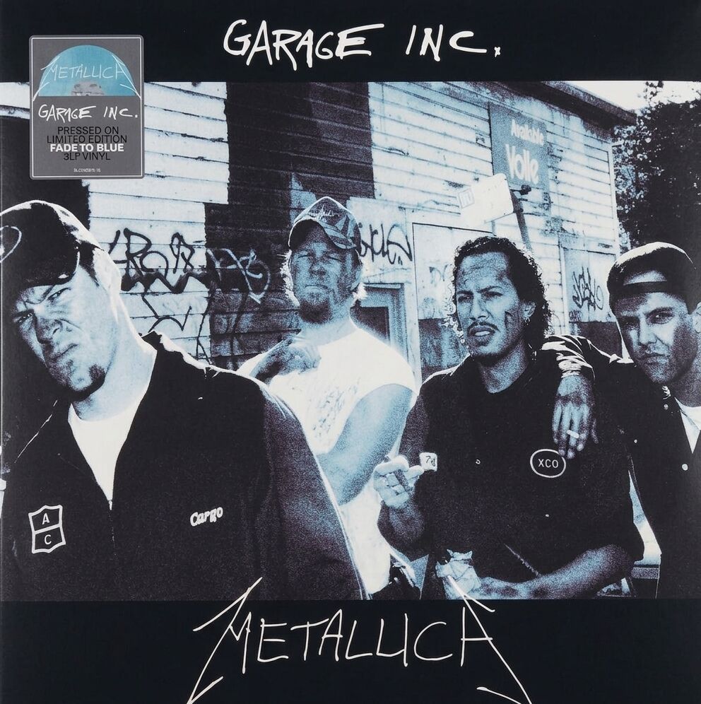 Metallica – Garage Inc. Fade To Blue Mavi Plak Limited Edition