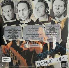 Metallica – Garage Inc. Fade To Blue Mavi Plak Limited Edition
