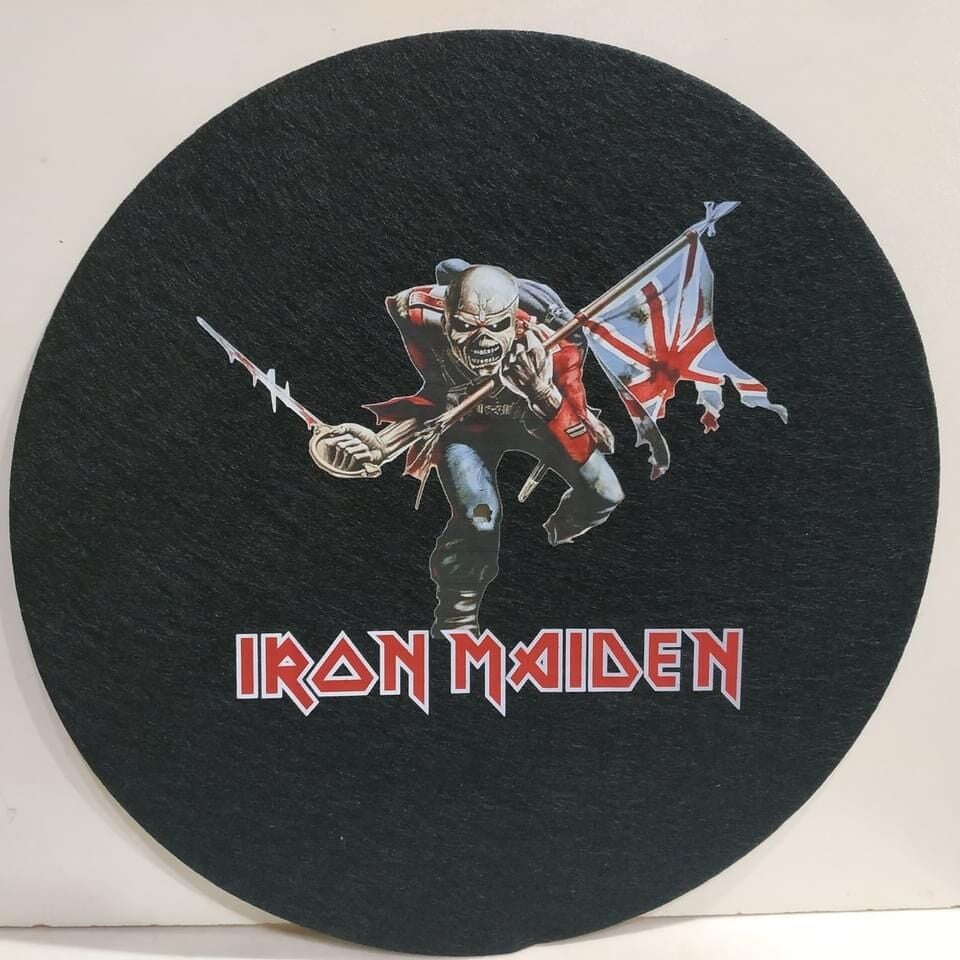 IRON MAIDEN BASKILI PİKAP MATI PİKAP KEÇESİ