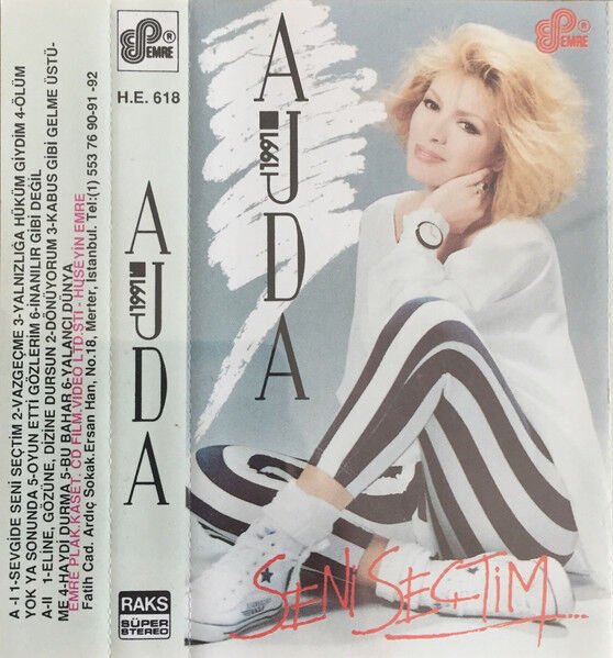 Ajda – Seni Seçtim Kaset