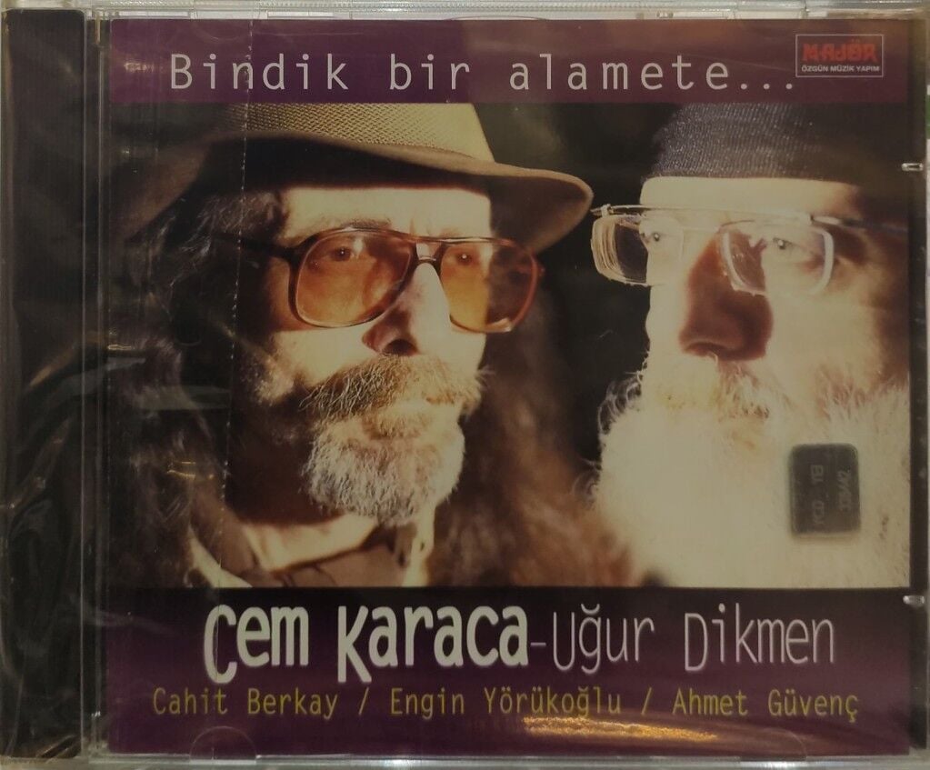 DİKKAT CD !!! Cem Karaca & Uğur Dikmen & Cahit Berkay & Engin Yörükoğlu & Ahmet Güvenç – Bindik Bir Alamete... CD