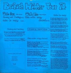 Pink Floyd – British Winter Tour 74