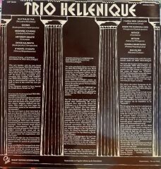 Trio Hellenique – Trio Hellenique SİRTAKİ 1972 BASKI