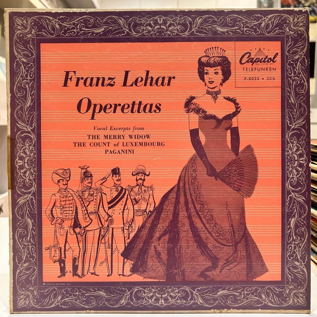 Franz Lehár ‎– Operettas LP