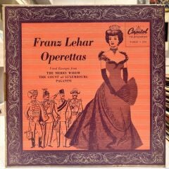 Franz Lehár ‎– Operettas LP