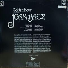 Joan Baez – Golden Hour Presents Joan Baez LP