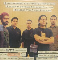 DİKKAT CD Zardanadam – Kafam Seninle Güzel CD