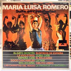 Maria Luisa Romero ‎– Suite En Castañuelas 1970LER BASKI LP FLAMENCO