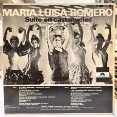 Maria Luisa Romero ‎– Suite En Castañuelas 1970LER BASKI LP FLAMENCO