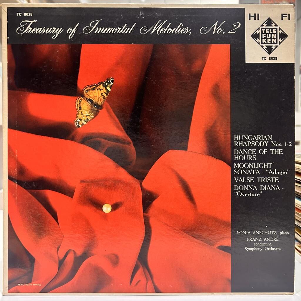 Franz André – Treasury Of Immortal Melodies, No. 2 1960LAR BASKI LP
