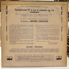 P. I. Tchaikowsky, Arturo Toscanini, N.B.C. Symphony Orchestra* ‎– Symphonie No. 6 En Si Mineur Op. 74 ''Pathétique''1953 BASKI LP
