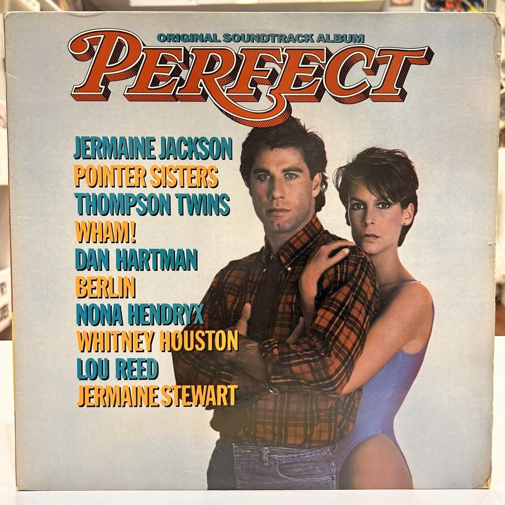 jOHN TRAVOLTA JAMIE LEE CURTIS Perfect (Original Soundtrack Album) 1985 BASKI LP