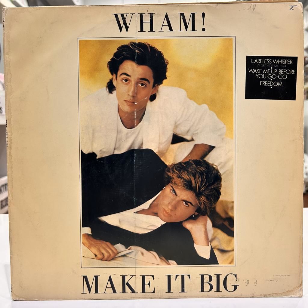 Wham! ‎GEORGE MICHAEL – Make It Big 1985 BASKI LP