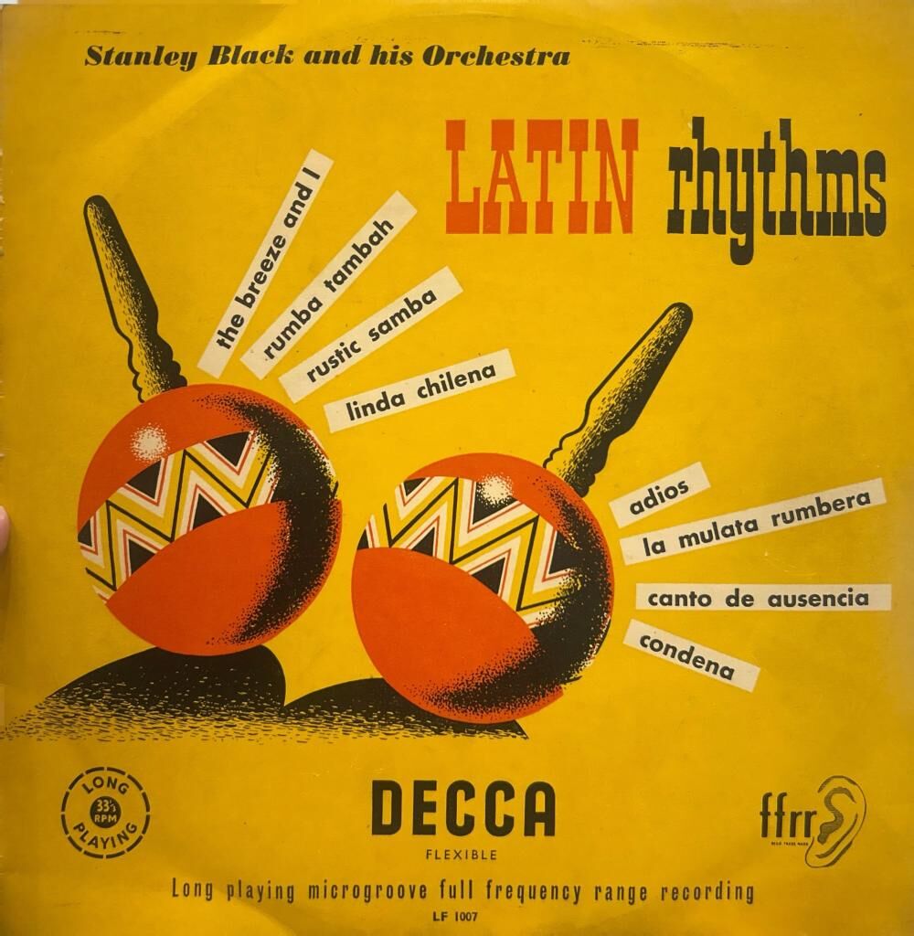 Stanley Black & His Orchestra – Latin Rhythms 1950 BASKI LP