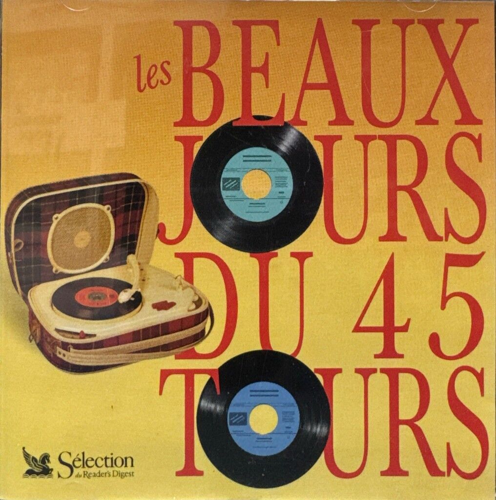 DİKKAT CD !!! Les Beaux Jours Du 45 Tours - 3 CD