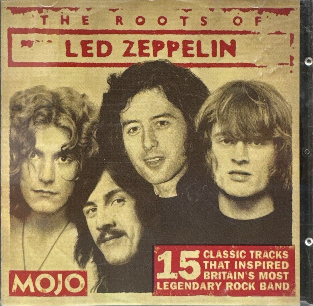 DİKKAT CD !!! The Roots Of Led Zeppelin (15 Classic Tracks That Inspired Britain's Most Legendary Rock Band) CD