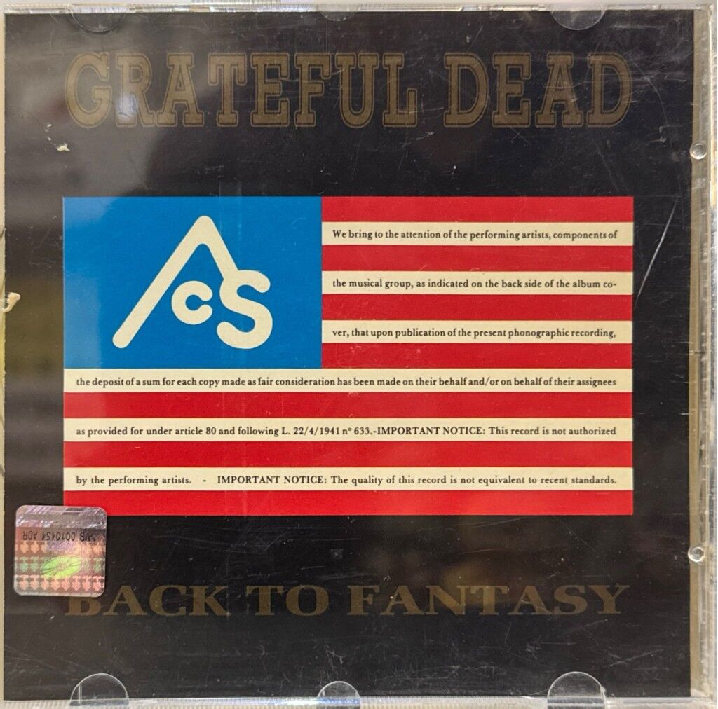 DİKKAT CD !!! Grateful Dead - Live In Dominquez, Vol 2 CD