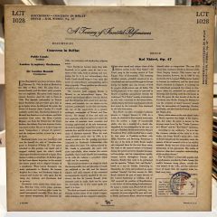 Pablo Casals, The London Symphony Orchestra*, Landon Ronald, Luigi Boccherini ‎– Bruch Kol Nidrei For 'Cello And Orchestra Op. 47 / Boccherini - Concerto For 'Cello And Orchestra In B-Flat 1951 BASKI LP