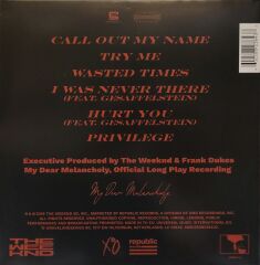 The Weeknd – My Dear Melancholy,