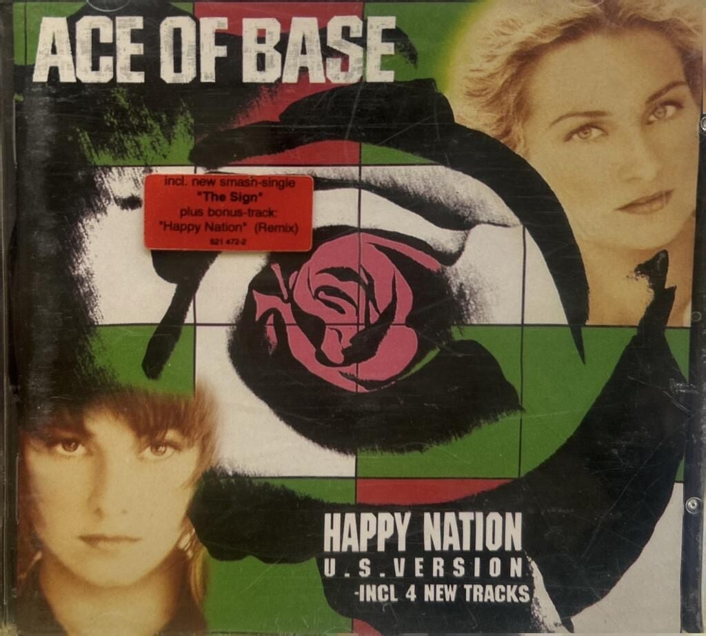 DİKKAT DİKKAT CD CD Ace Of Base – Happy Nation (U.S. Version) 1993 BASKI CD