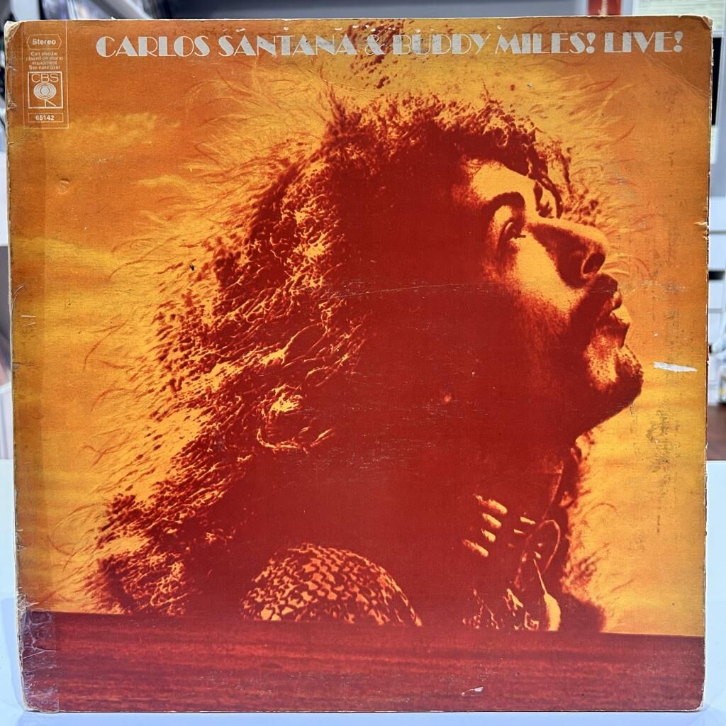 Carlos Santana & Buddy Miles – Carlos Santana & Buddy Miles! Live ! 1972 BASKI LP