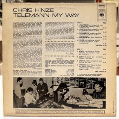 Chris Hinze – Telemann - My Way 1969 BASKI LP