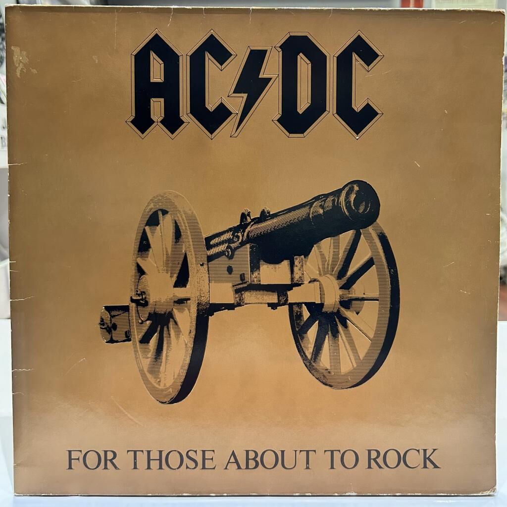 AC/DC – For Those About To Rock (We Salute You) 1981 BASKI LP