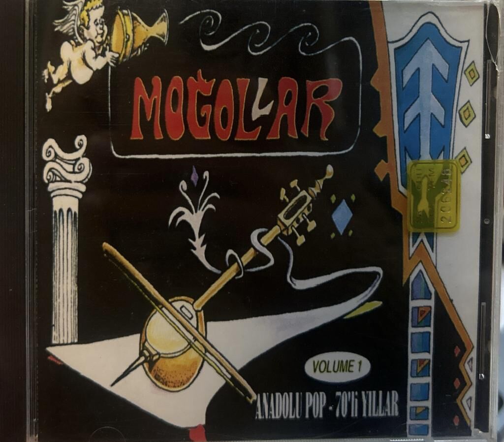 DİKKAT DİKKAT CD CD Moğollar ‎– Anadolu Pop - 70'li Yıllar Volume 1 1995 BASKI CD