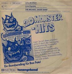 The Michael Zager Band – Let's All Chant 45'lik