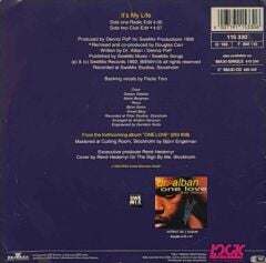 Dr. Alban – It's My Life 45'lik