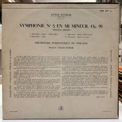 Anton Dvorak , Orchestre Symphonique De Chicago , Rafael Kubelik – Symphonie N°5 Du Nouveau Monde (En Mi Mineur Op. 95) 1960LAR FRANSA BASKI LP
