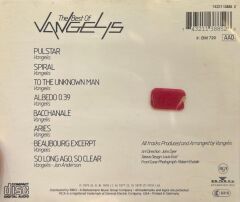 DİKKAT DİKKAT CD CD Vangelis ‎– The Best Of Vangelis CD