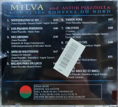 Milva / Astor Piazzolla – Live At The Bouffes Du Nord DİKKAT CD