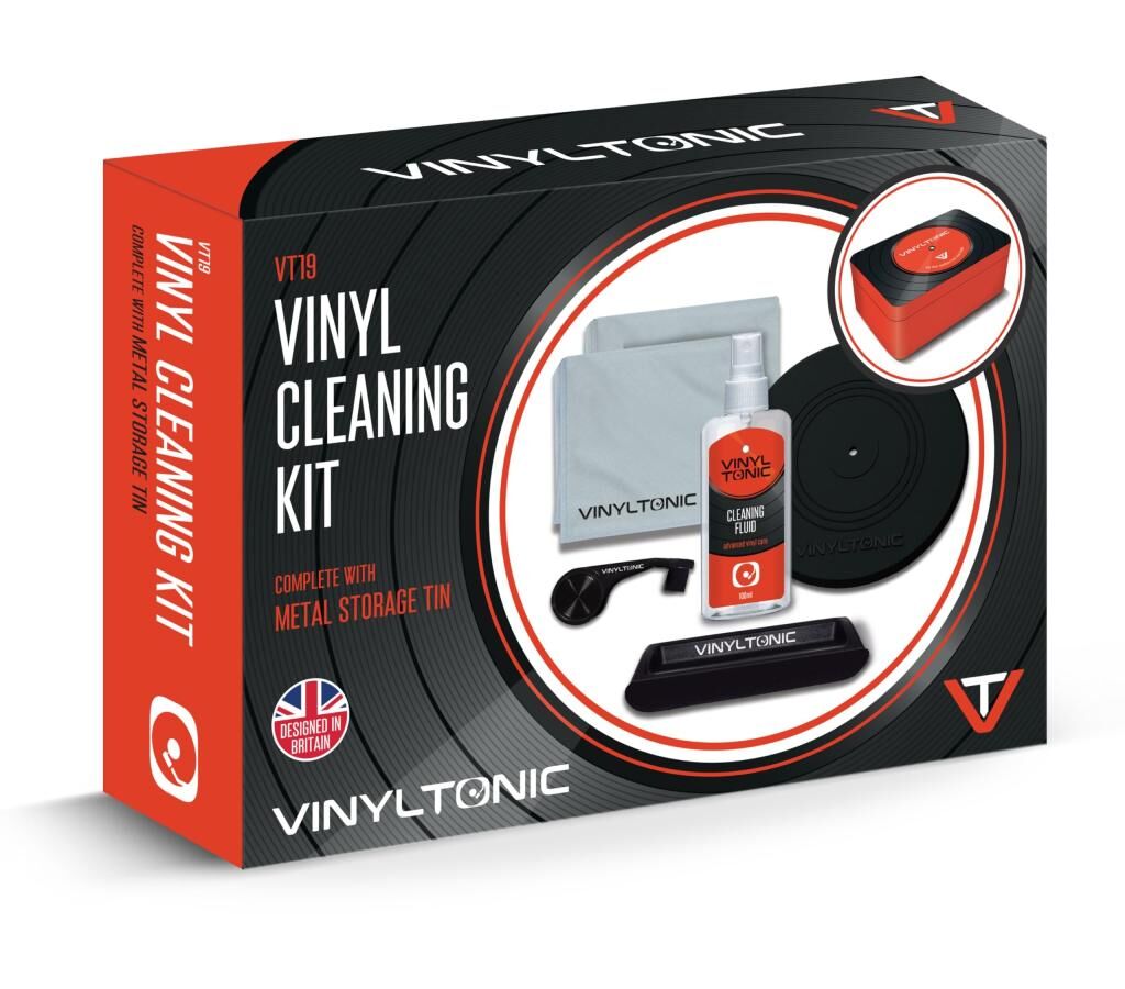 VINYLTONIC PLAK TEMİZLEME KİTİ (METAL KUTULU)