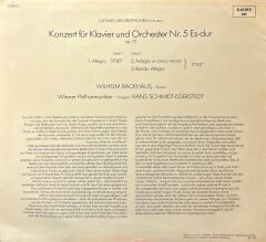 Beethoven*, Wilhelm Backhaus, Wiener Philharmoniker, Hans Schmidt-Isserstedt ‎– Klavierkonzert Nr. 5 Es-Dur