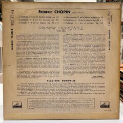 Vladimir Horowitz – PIANO SOLO - Chopin LP