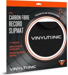 VINYLTONIC - CARBON FIBRE RECORD SLIP MAT - KARBON FİBER PİKAP KEÇESİ(TEKLİ)