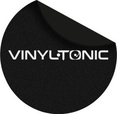 VINYLTONIC - CARBON FIBRE RECORD SLIP MAT - KARBON FİBER PİKAP KEÇESİ(TEKLİ)