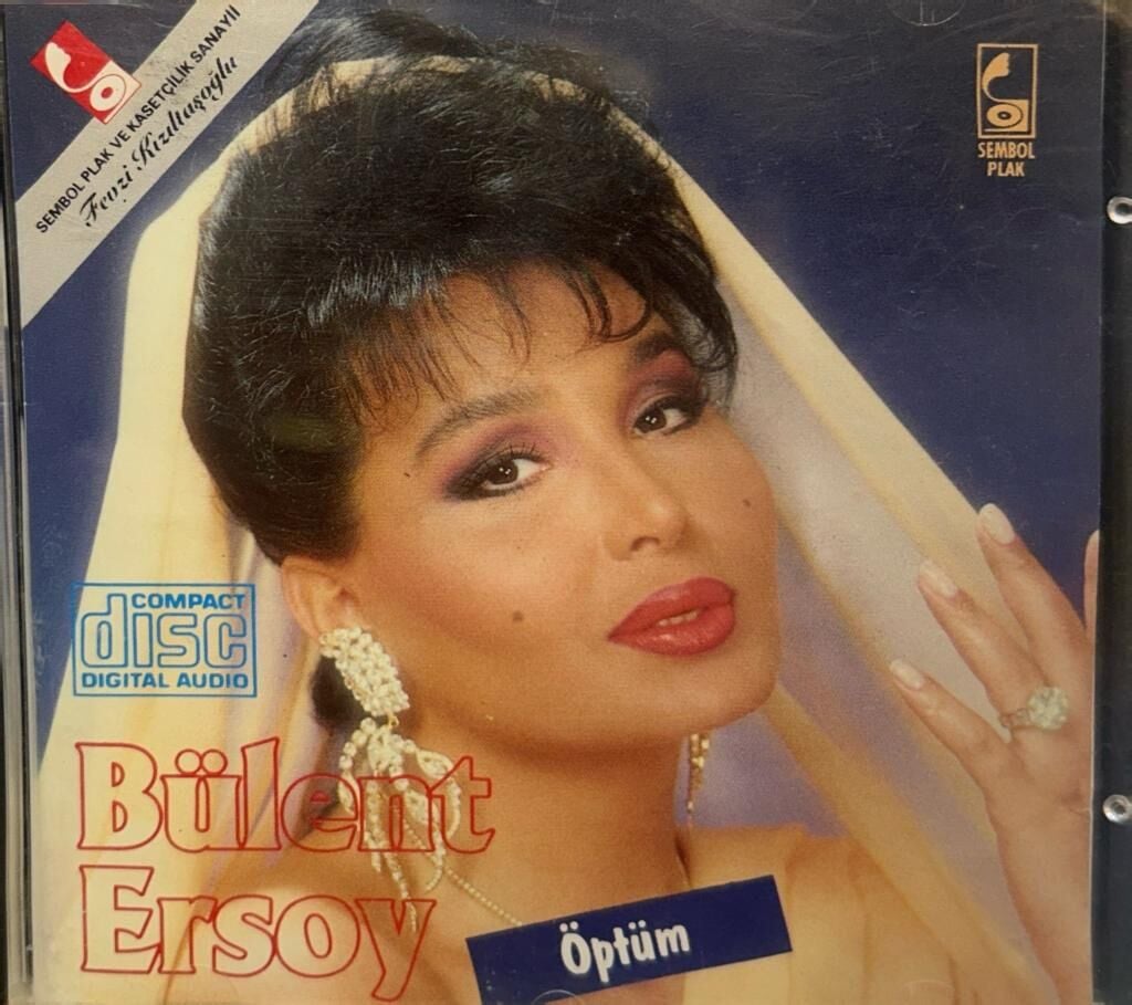 DİKKAT DİKKAT CD Bülent Ersoy ‎– Öptüm 1990 BASKI CD