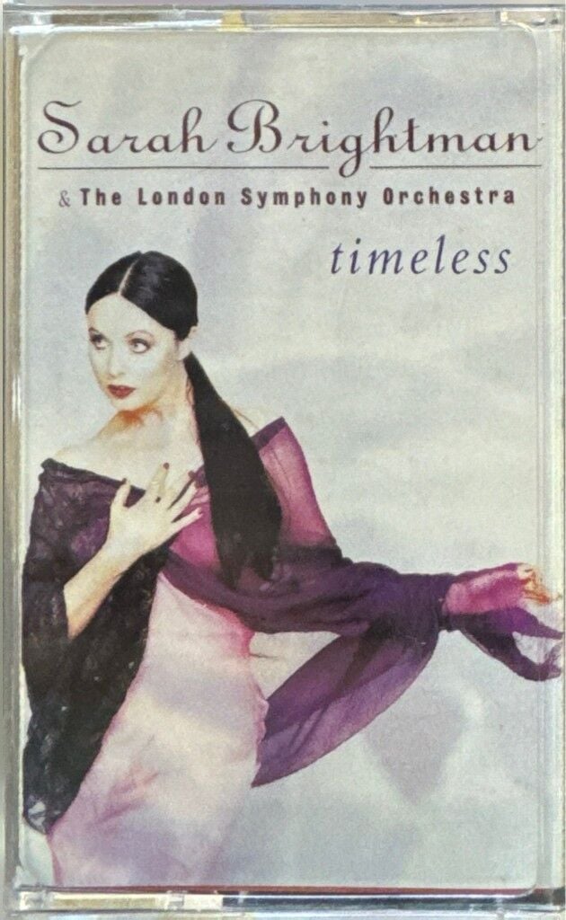 DİKKAT KASET !!! Sarah Brightman & The London Symphony Orchestra – Timeless Kaset