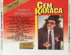 DİKKAT CD !!! Cem Karaca – The Best Of Cem Karaca Vol. 1 CD