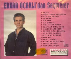 DİKKAT DİKKAT CD CD Erkan Ocaklı - Erkan Ocaklı'dan Seçmeler 1990LAR BASKI CD