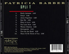 DİKKAT CD !!! Patricia Barber – Split CD