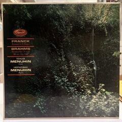 Franck*, Brahms*, Yehudi Menuhin, Hephzibah Menuhin – Sonata In A Major / Sonata No. 3 In D Minor, Op. 108 1959 BASKI LP