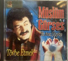 DİKKAT DİKKAT CD CD Müslüm Gürses – Bir Avuç Gözyaşı - Tövbe Etmek 1995 İLK BASKI CD
