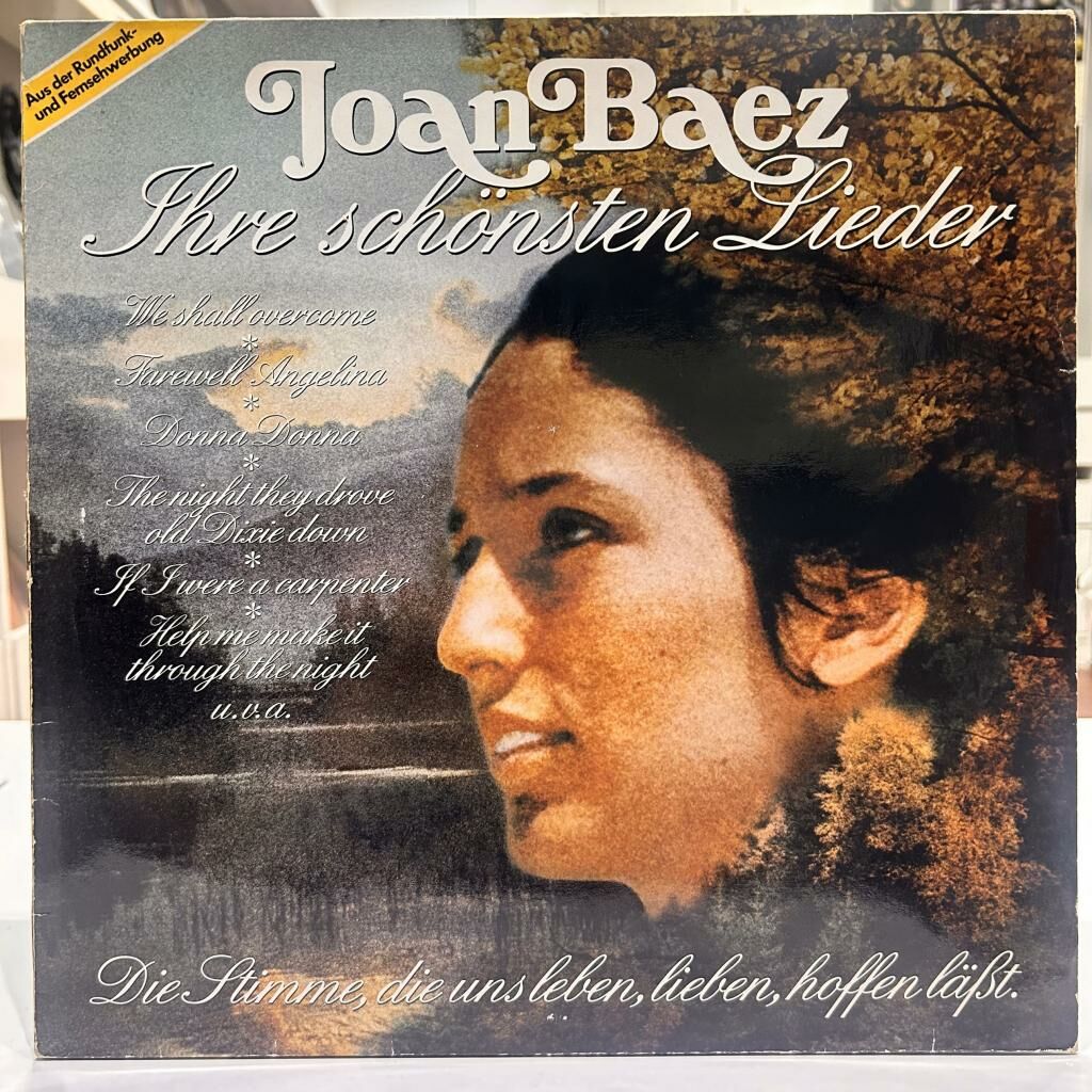 Joan Baez ‎– Ihre Schönsten Lieder DONNA DONNA 1981 BASKI LP