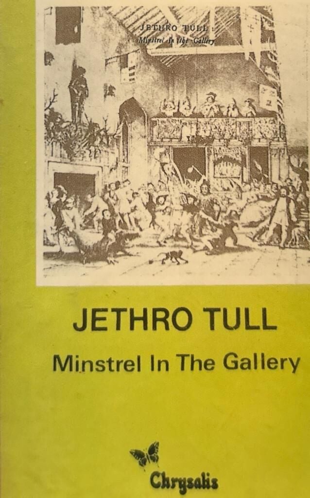 KASET Jethro Tull ‎– Minstrel In The Gallery 1991 BASKI KASET