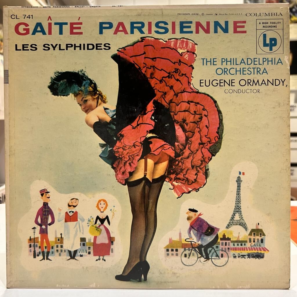 The Philadelphia Orchestra, Eugene Ormandy ‎– Gaîté Parisienne - Les Sylphides 1955 BASKI LP