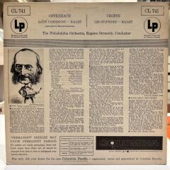 The Philadelphia Orchestra, Eugene Ormandy ‎– Gaîté Parisienne - Les Sylphides 1955 BASKI LP